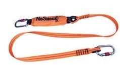 AN209CC Single Webbing Lanyard, With Shock Absorber 