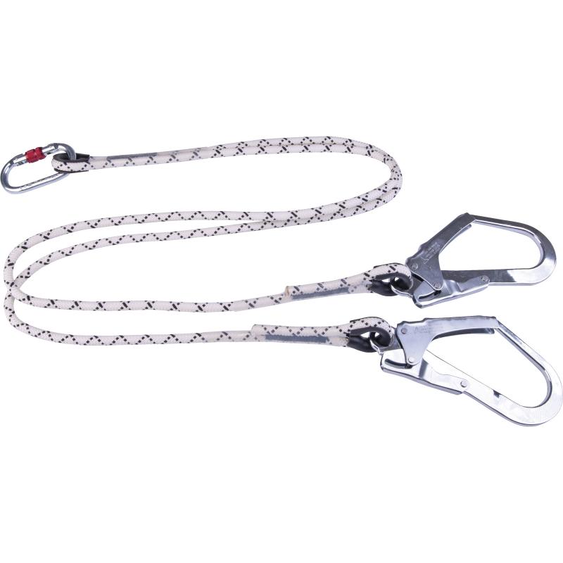 LO147150CDD DBL Rope Lanyard, W/O shock absorber 