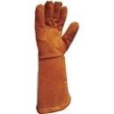 Heat Resistant Welder Glove,10  ALUMINISED BACK