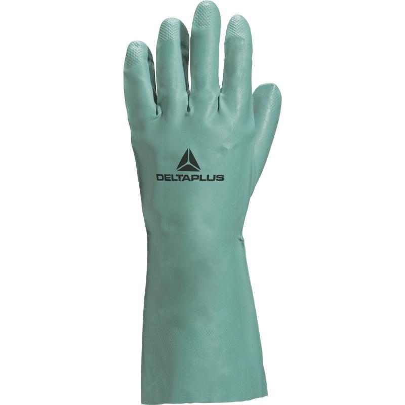 VE802VE10 dipped gloves nitrile w/cotton flocklining