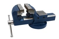 PARALLEL BENCH VICE FIXED 6" WITH PIPE JAWS 