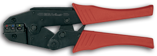 Ratchet Crimping Pliers For Insulated Terminals 9"
