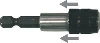 Magnetic BIT Holder 60 mm INOX (Pull Type) 