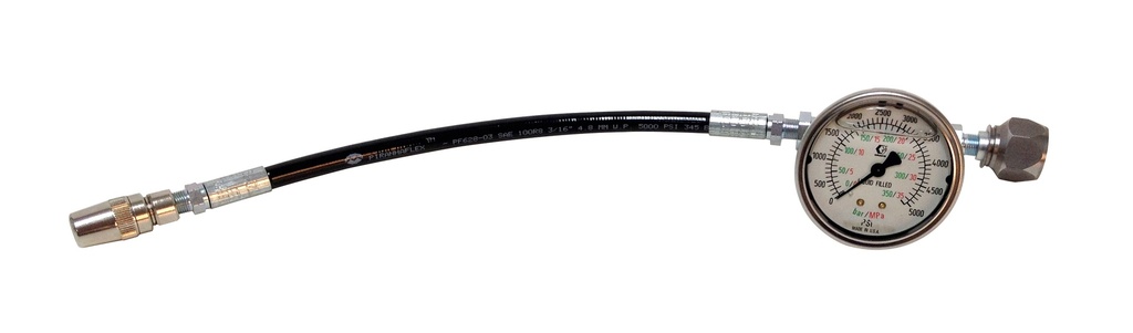 INJECTION KIT, GAUGE, FLEXIBLE FOR GUN 