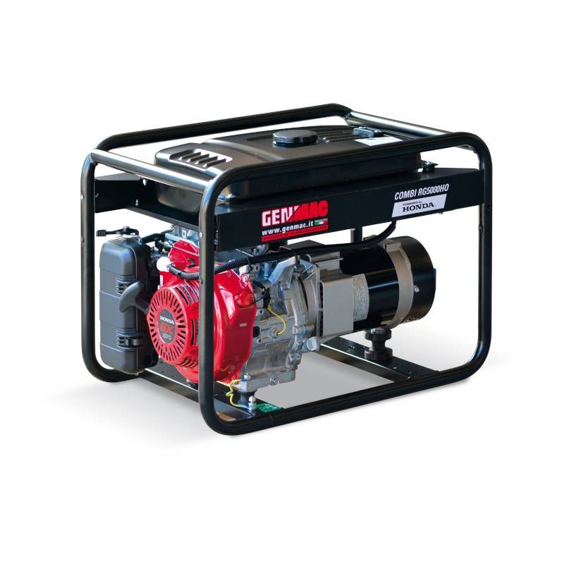 GENMAC COMBI RG7300HEO 1PH Generator Electric Start