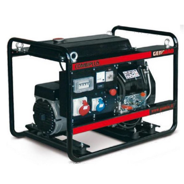 GENMAC COMBIPLUS RG9100KEO 1PH Diesel Generator  Electric Start
