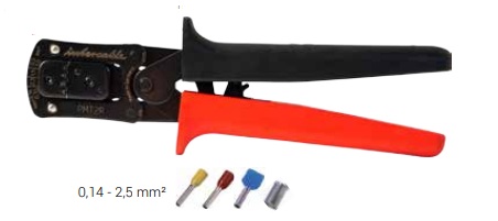 Mechanical Crimpingtool x end sleevs 0,14-2,5mm² 