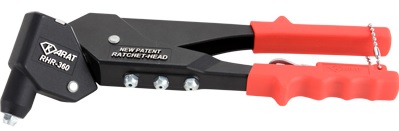 RHR-360 HEAD HAND RIVETER, SET 2.4mm-4.8mm 