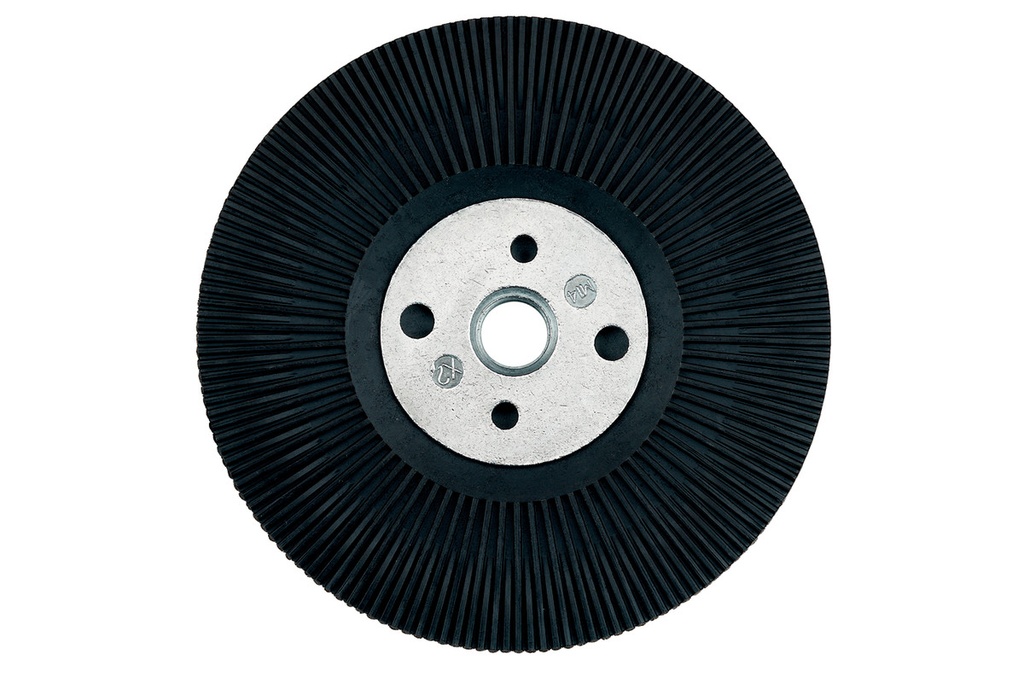 Backing pad 122 mm M 14, with cooling ri 