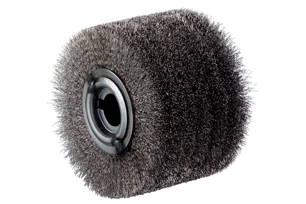 Wire wheel brush inox 100x70 mm 