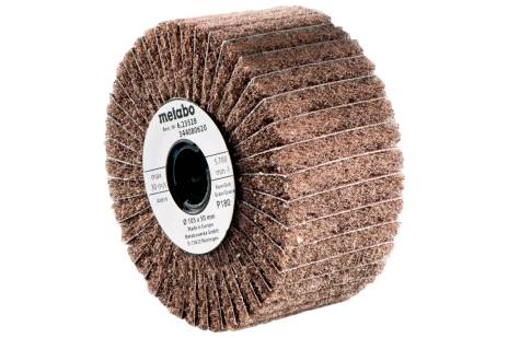 FLAP WHEEL/ NYLON WEB GRINDING WHEEL105X50 MM, P 180 