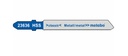 5 JIGSAW BLADES, METAL, CLASSIC, 66/ 0.7 MM 