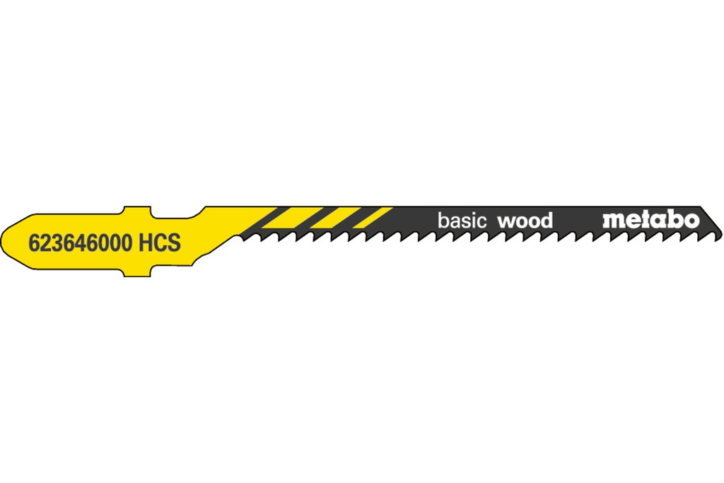 5 JIGSAW BLADES, WOOD, CLASSIC, 51/ 2.0 MM 