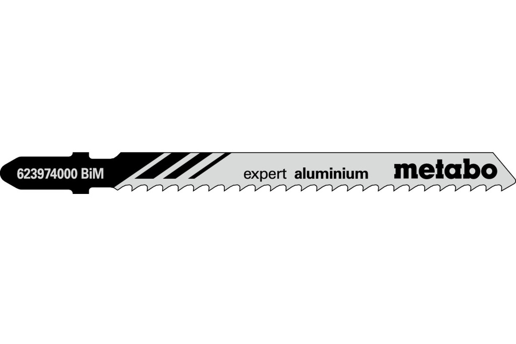 5 JIGSAW BLADES,AL+NFM,EXPERT,75/ 3.0MM 