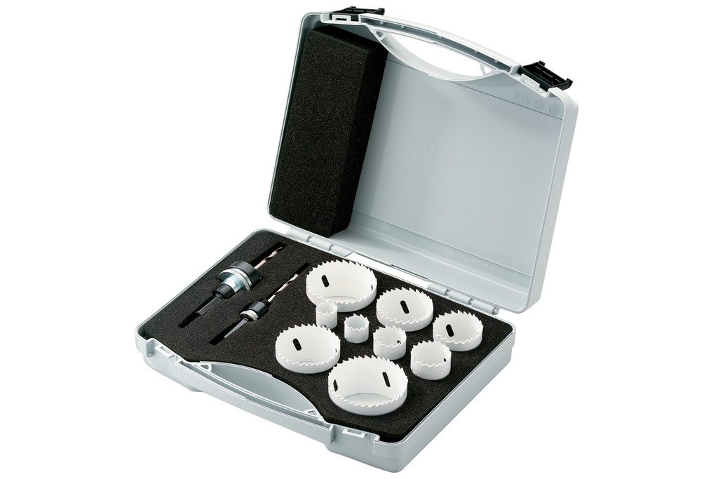 Hole saw Set (HSS-Bi-Metall) 11 pcs 19-68mm
