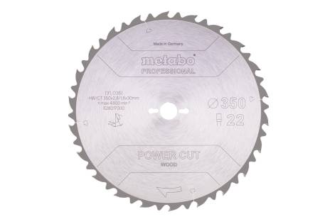 CIRCULAR SAW BLADE HW/CT 350 X 30, 22 FZ 22° 