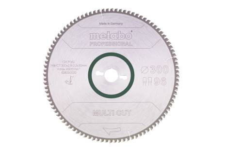 CIRCULAR SAW BLADE HW/CT 300 X 30, 96 FZ/TZ 6° NEG