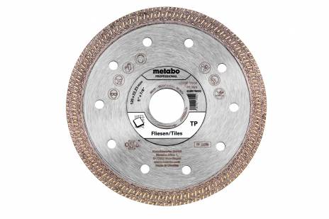 Tiles Diamond Cutting Disc 125 x 22.23 mm (Professional) Closed , TP