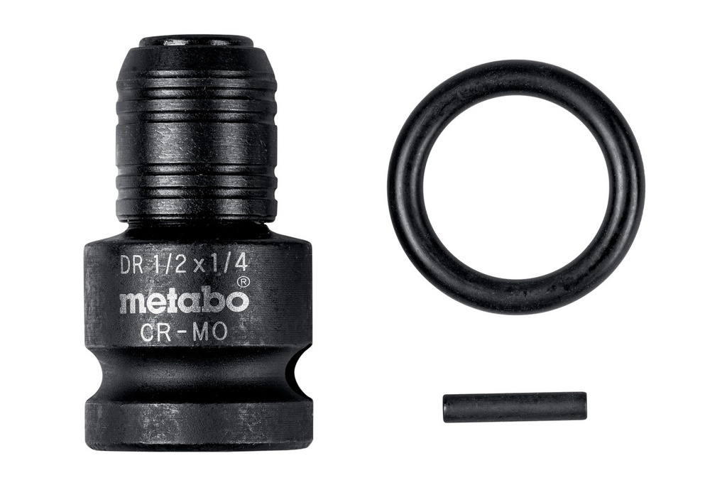 IMPACT ADAPTER 1/2" TO 1/4" E6.3, 3-PIECE 