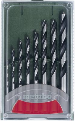 Wood Drill-Set storage case, 8-piece