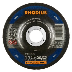 Steel Cutting Disc 115x3x22.23mm Depressed  T42 - PRO