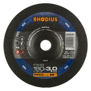 Steel Cutting Disc 180x3x22.23mm Depressed  T42 - PRO