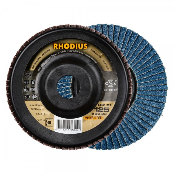 Inox Flap Disc 125 mm P40 