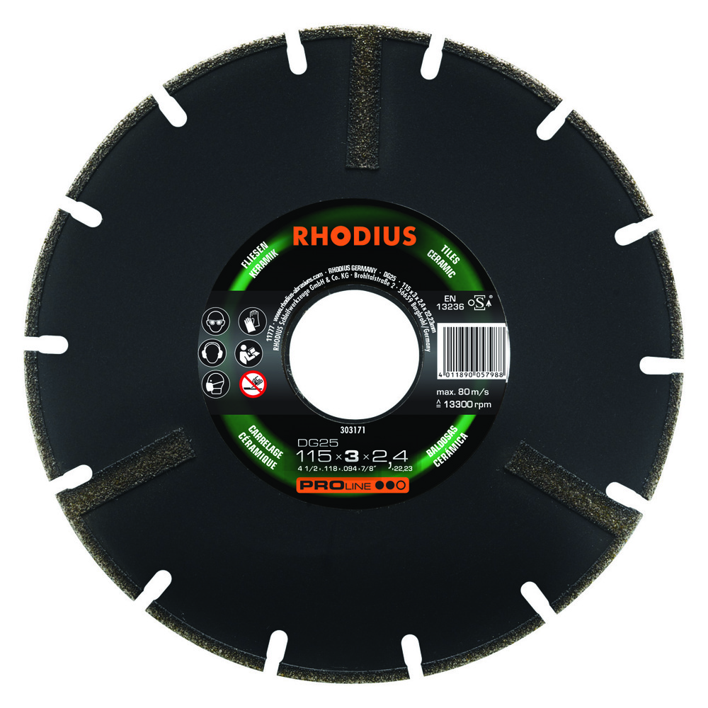 Marble Diamond Cutting Disc 125 x 22.23 mm (Professional) Segmented , DG25
