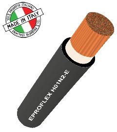 WELDING CABLE RUBBER HO1N2-D 95mm2 Italy