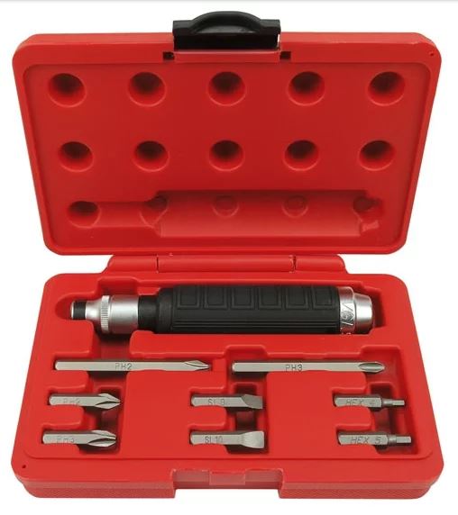 9PC IMPACT DRIVER SET (5/16" DR.) 