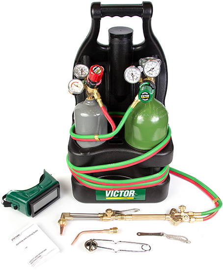 Victor G150-100-CPT Oxy-Acetylene Cylinder Welding Set 
