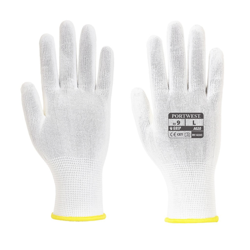 A020 White Cotton Assembly Glove