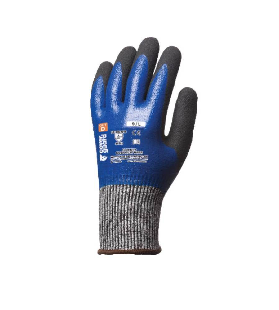 N555 Nitrile Blue Cut Gloves EN4543
