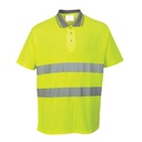 S171 Yellow Hi-Vis Cotton Polo Shirt