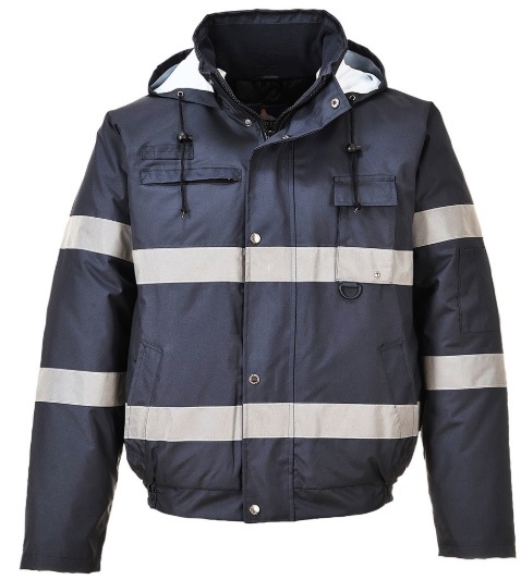 S434 Navy Iona Short Jacket