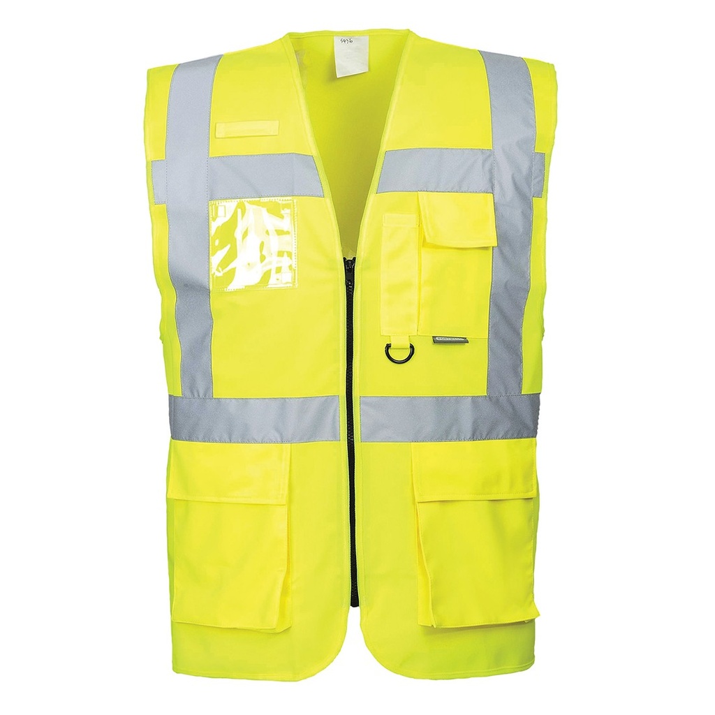 S476 Yellow Berlin Executive Vest