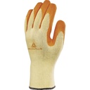VE730OR Latex Cotton Polyester Glove Yel-Orange