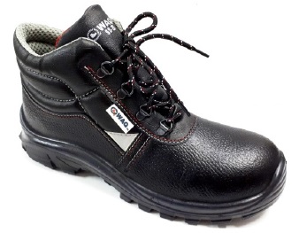 WSS25 Steel S3 SRC High Black Safety Shoes