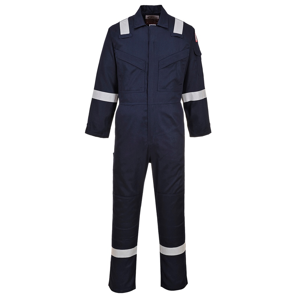 FR21 - Flame Resistant Anti-Static Navy Coverall