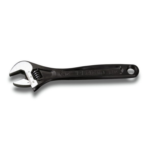 Adjustable wrenches 10" with scales phosphatized (111N / 111EN)