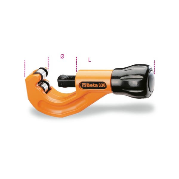 Telescopic pipe cutter 6-38mm for copper and light alloy pipes