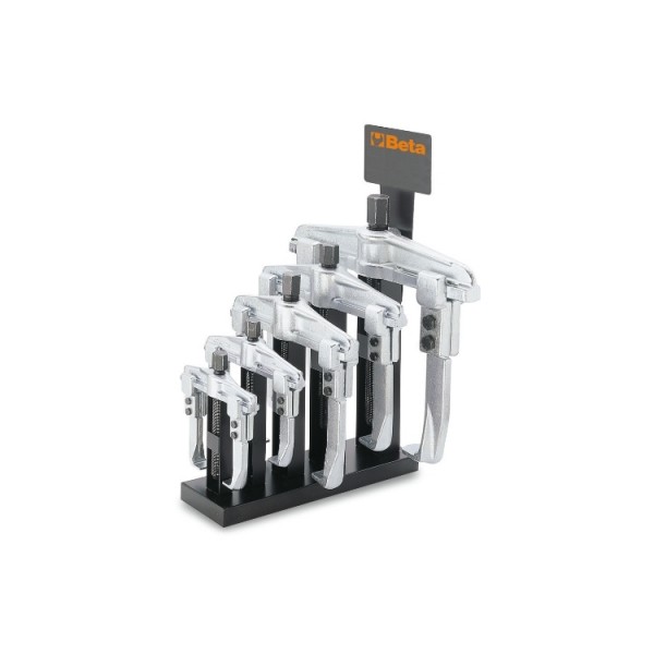 Set of 5 pullers with sheet metal supports