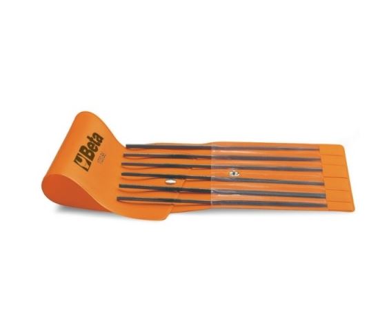 1720/B6 - Set of 6 needle files in wallet