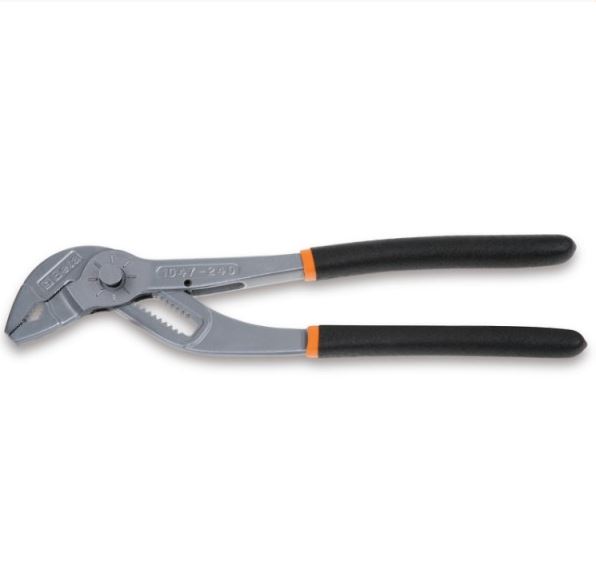 1047 300 Slip joint pliers, push button alignment 300mm