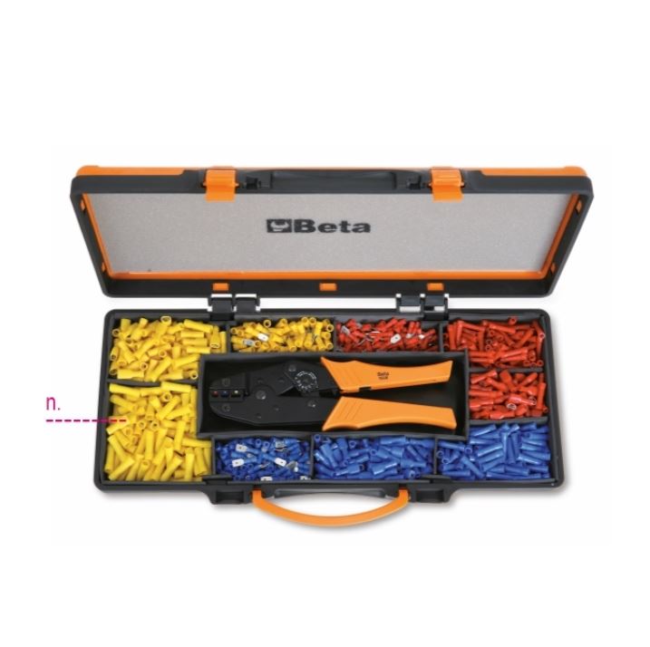 1608/C9-Self Locking+ 450 Terminals Crimping Pliers