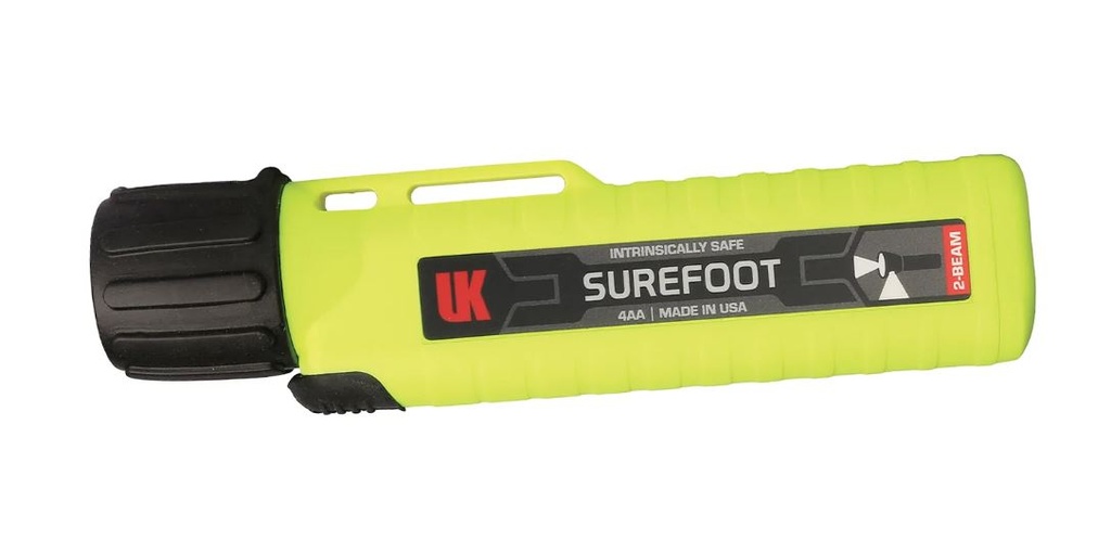 SUREFOOT eLED ATEX FlashLight Dual Beam 4AA