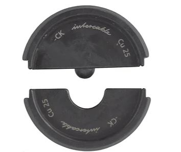 Indent compr. dies fine stranded conductors 50 mm² 
