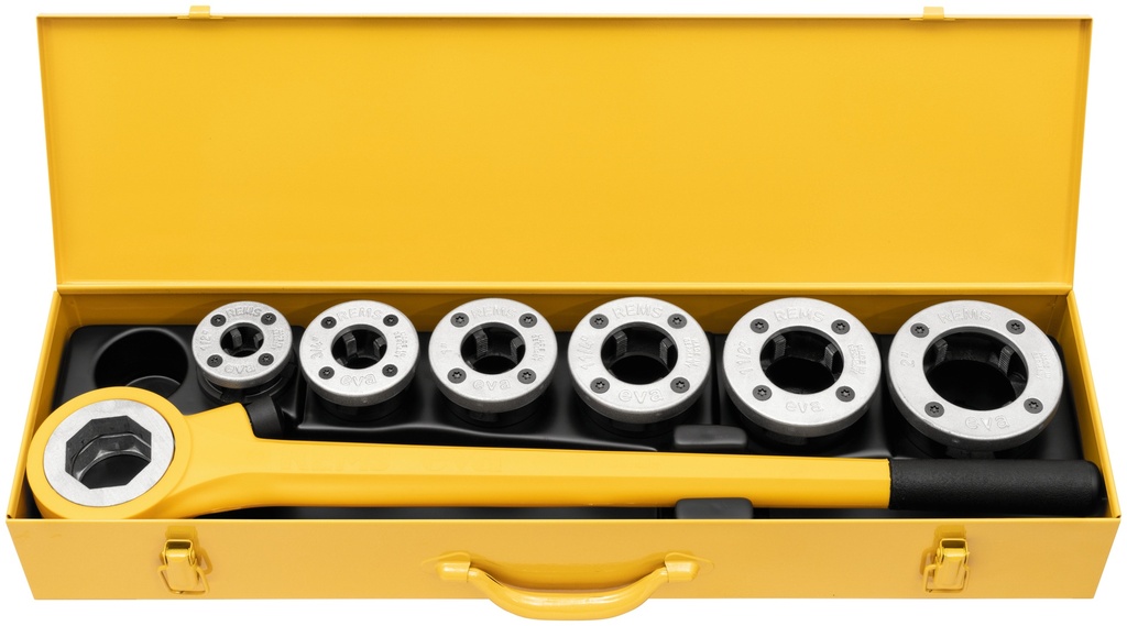 REMS EVA SET R 1/2 - 2" Pipe Threading Tool