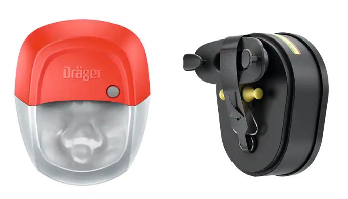 Dräger Parat 1260 Escape Mouthpiece & Nose Clip