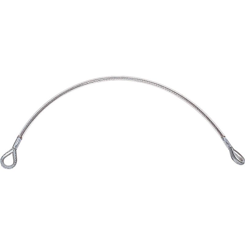 SLING ANCHOR IN GALVANIZED STEEL CABLE Ø 8 MM
